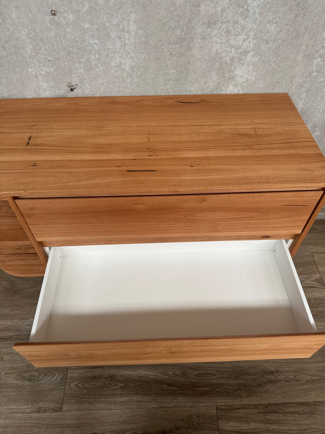 1200mm Curve Vanity Timber Top